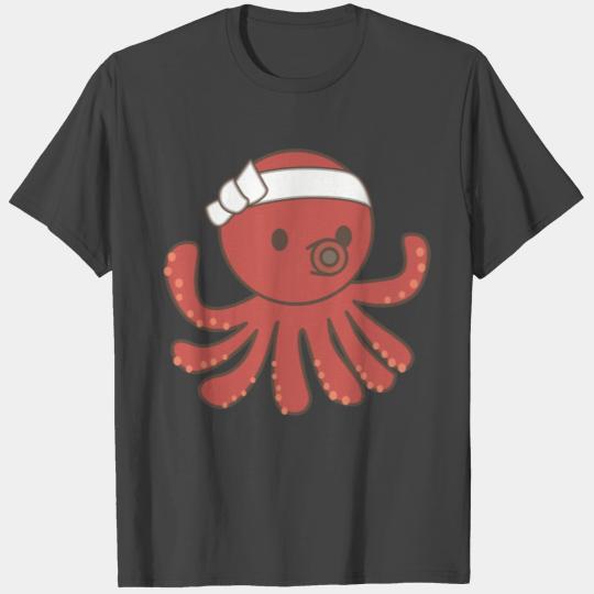 tintenfisch giant octopus krake kalmar sepien fish T Shirts