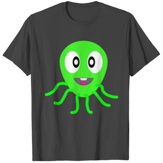 tintenfisch giant octopus krake kalmar sepien fish T Shirts