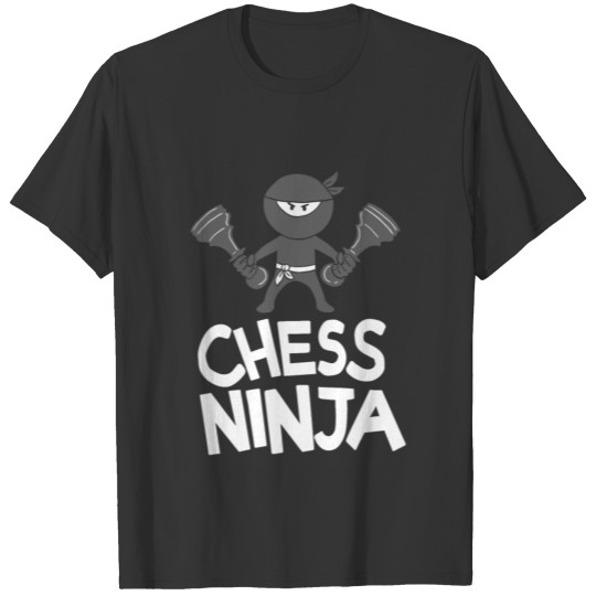 Chess Ninja Player Champion Cool Funny Geek Gift T-shirt
