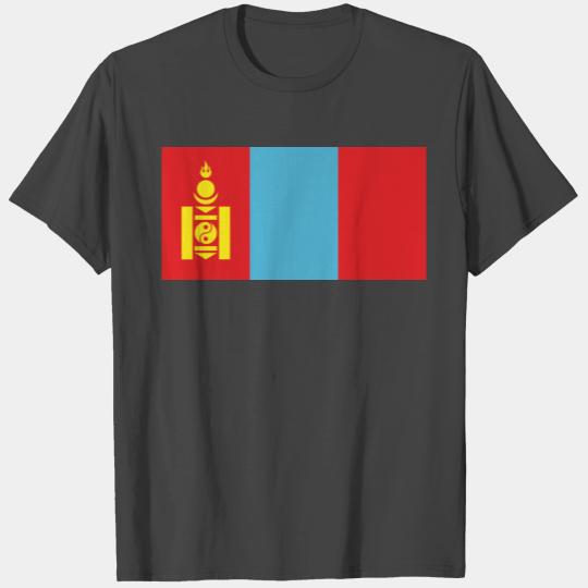 Mongolia country flag love my land patriot T Shirts