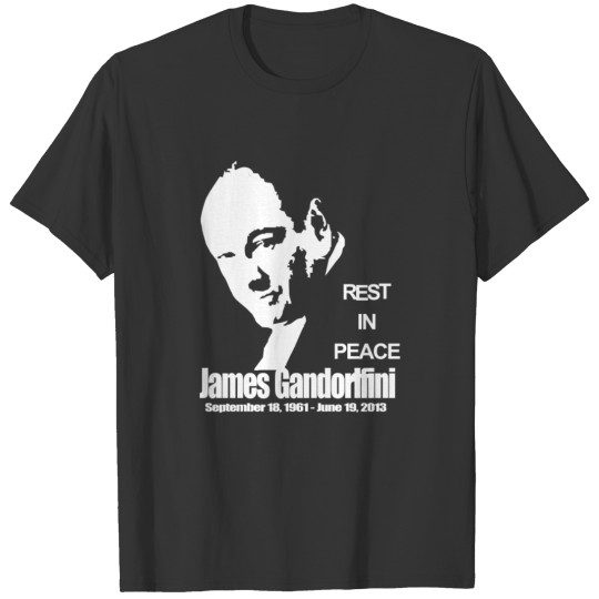 James Gandolfini RIP T-shirt