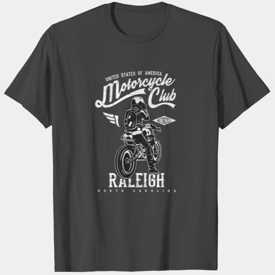 MotorcycleClub Raleigh North Carolina T Shirts