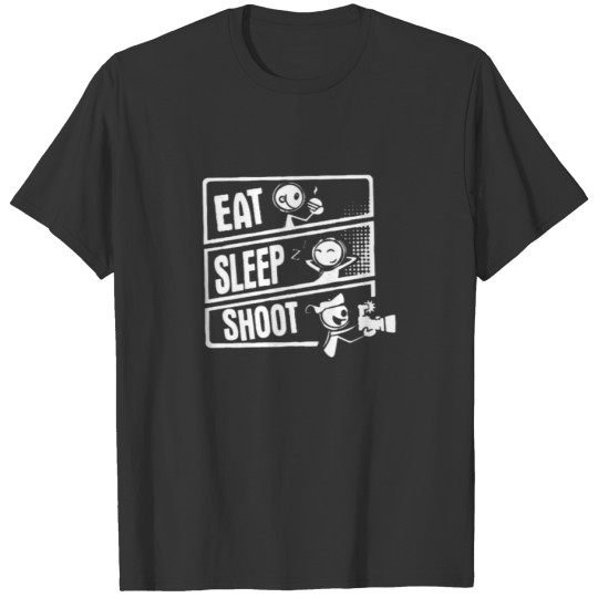 Eat Sleep Shoot T-shirt