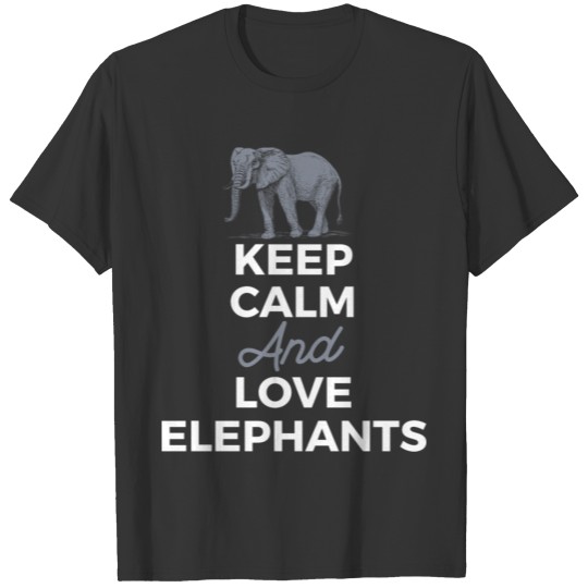 Funny Elephant Lover Elephants Zoo Ivory Trade T Shirts