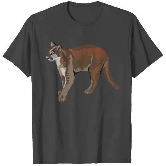 Cougar,Mountain Lion T Shirts