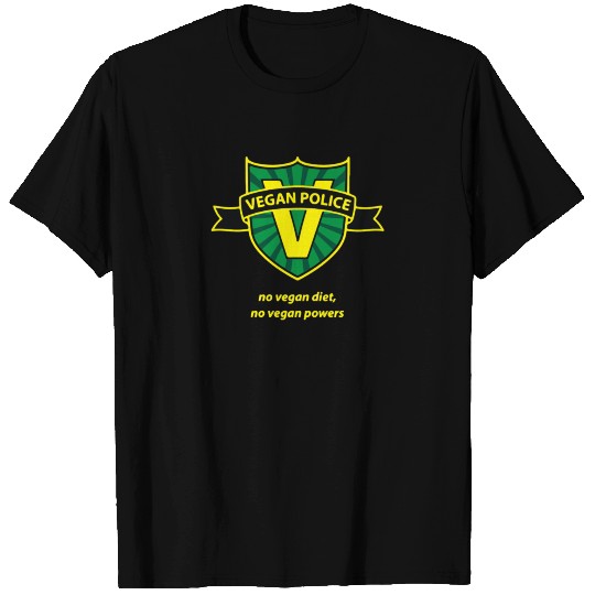 Vegan police scott pilgrim T Shirts