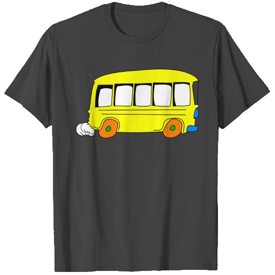 school bus coach omnibus schulbus verkehr13 T Shirts