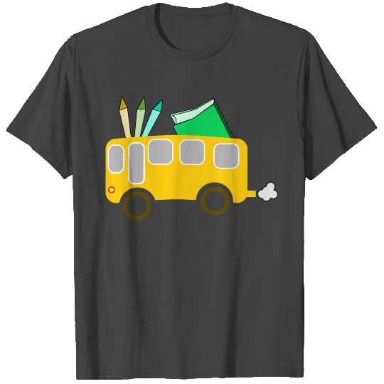 school bus coach omnibus schulbus verkehr34 T Shirts