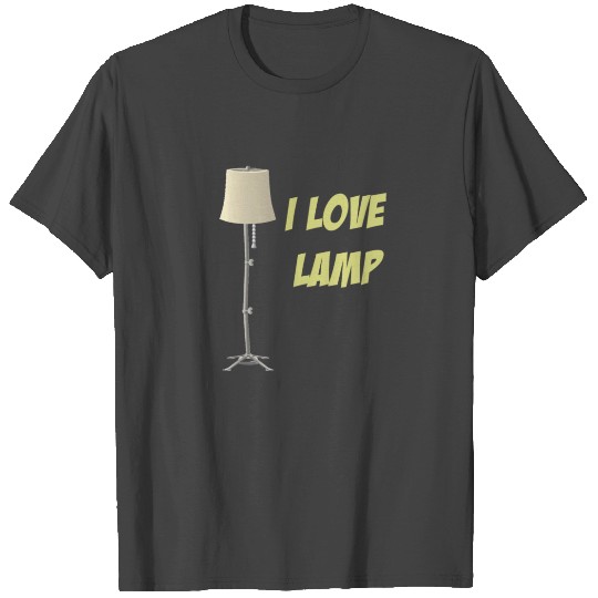 Anchorman Design I Love Lamp Funny T Shirts
