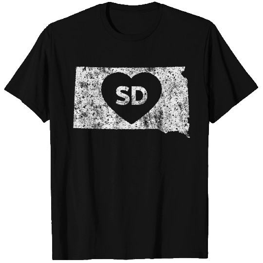 Used I Love South Dakota T Shirts