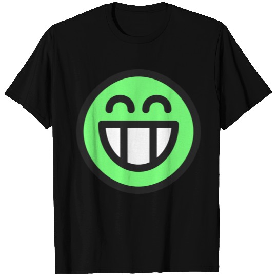 Grin Smiley Face Emoticon Icon Symbol Happy Gift T Shirts
