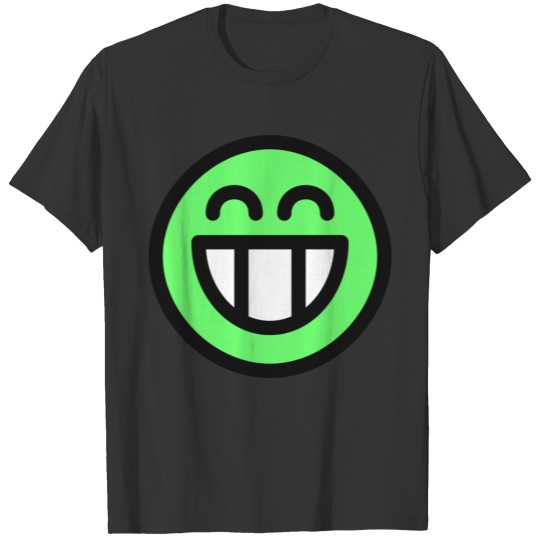 Grin Smiley Face Emoticon Icon Symbol Happy Gift T Shirts