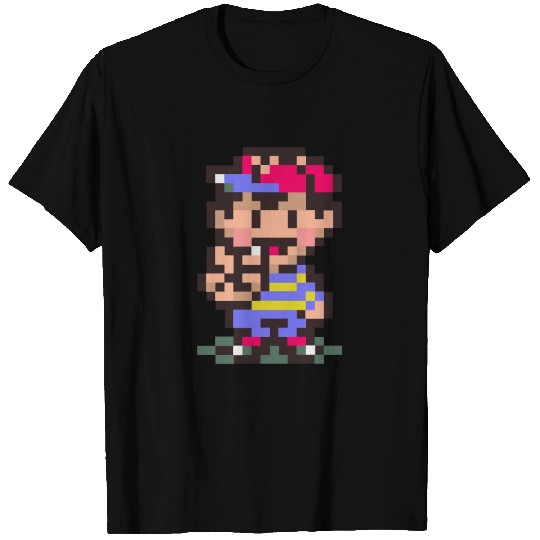 Ness Earthbound 8bit T Shirts