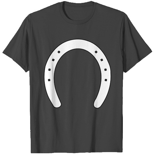 horseshoe hufeisen horse pferd animal tiere2 T Shirts
