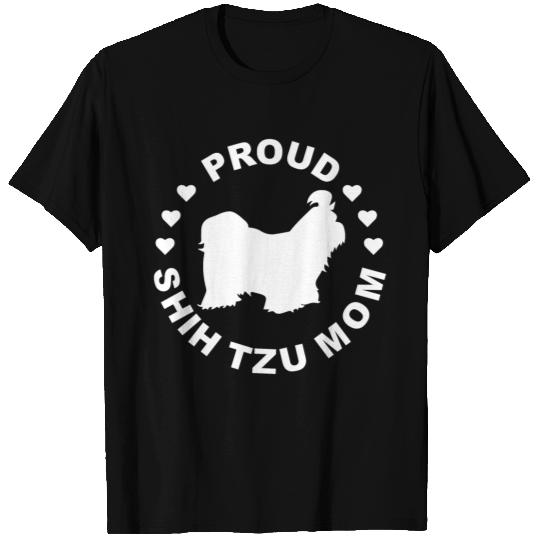 Shih Tzu Dog Mom Gift T Shirts