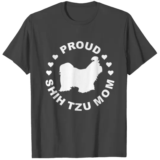 Shih Tzu Dog Mom Gift T Shirts