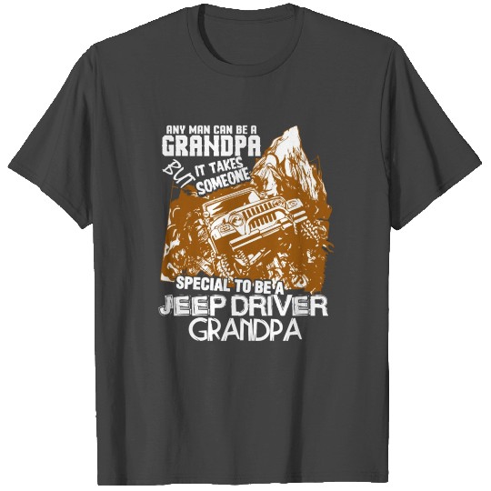 Jeep Driver Grandpa T Shirts, Jeep Driver T Shirts