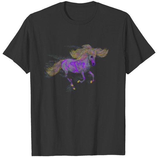 Ghost horse abstract T Shirts