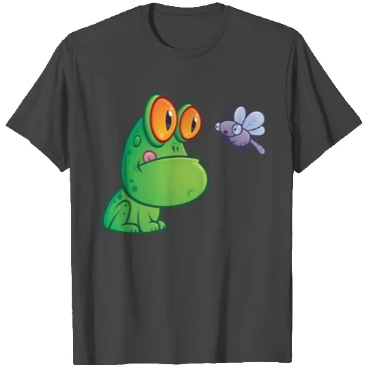 Frog and Dragonfly T Shirts