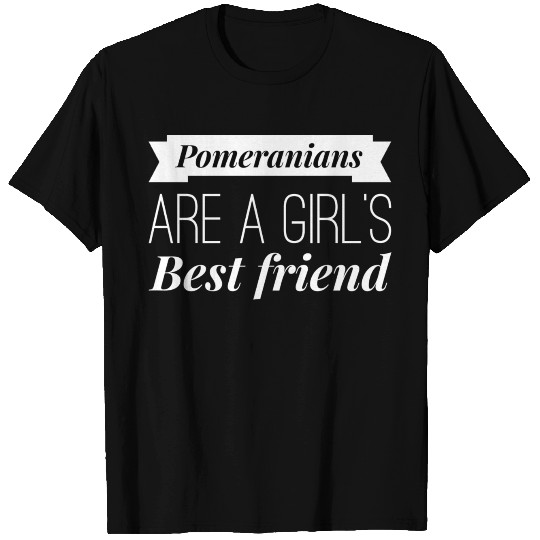 Pomeranian Girl T Shirts