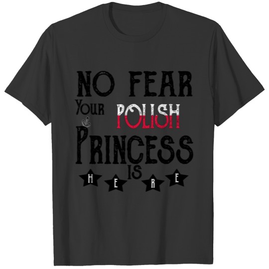 Geschenk Prinzessin Land queen Polen T-shirt