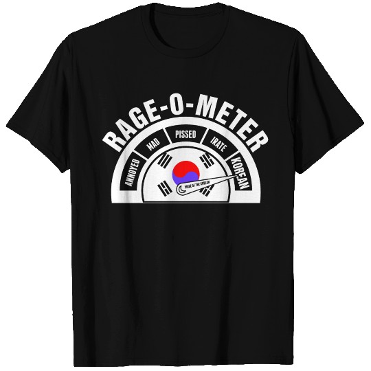 Rage O Meter Korean T Shirts
