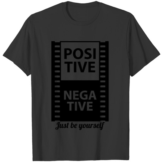 positivenegative blak T-shirt