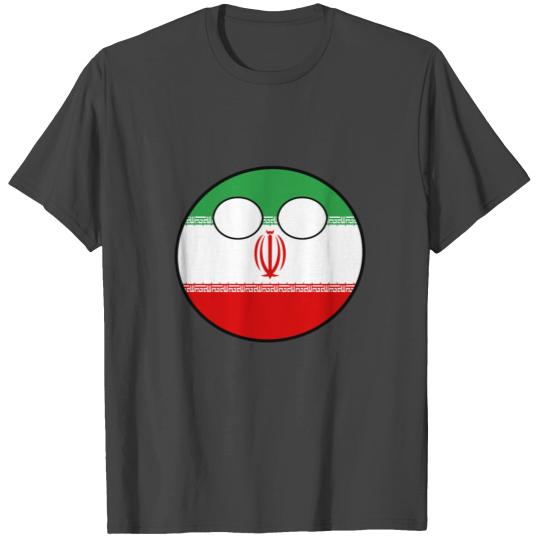 Countryball Laenderball Land Heimat Iran T Shirts