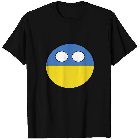 Countryball Laenderball Land Heimat Ukraine T Shirts