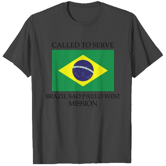 Brazil Sao Paulo West Mission LDS Mission Called T Shirts