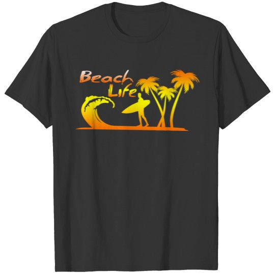 beach life holiday surfing T Shirts