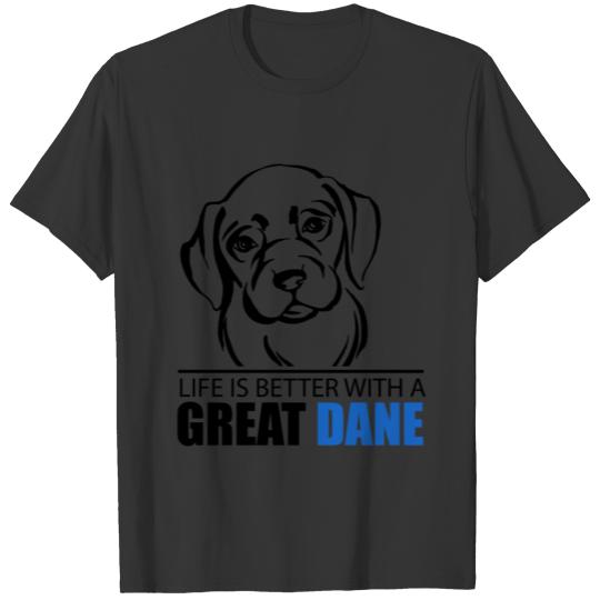 Great Dane dog mastiff present T Shirts
