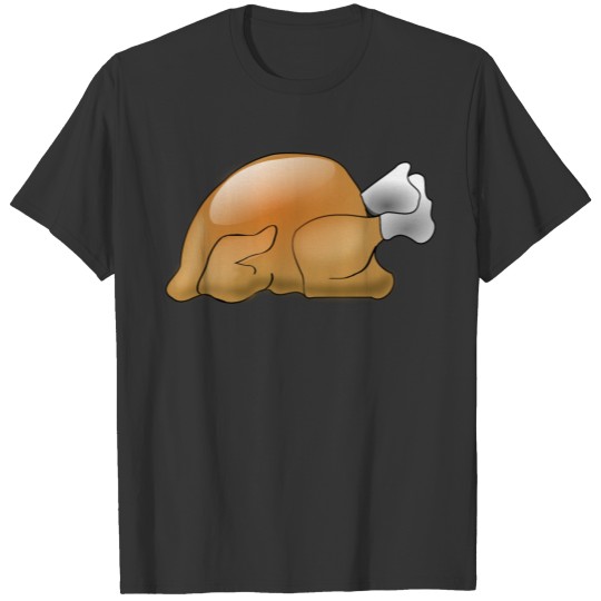 chicken huhn braten broiler rooster T-shirt
