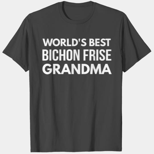 Best Bichon Frise Grandma T Shirts