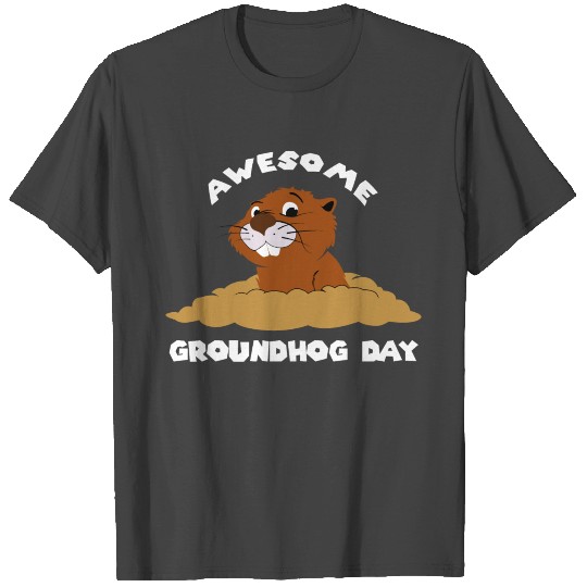 Awesome Groundhog Day Gift T Shirts