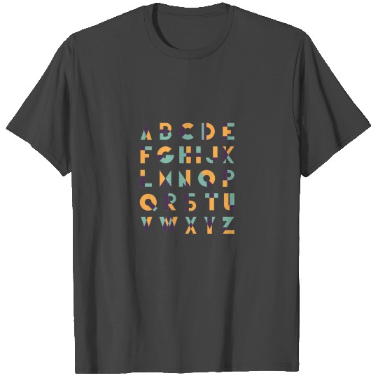 a b c d child fun cool comic amazing T Shirts
