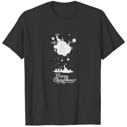 Christmas Icons With Snow T-shirt
