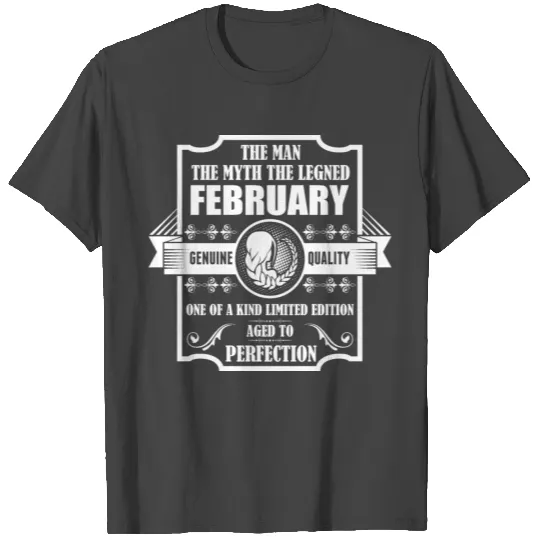 Virgo Legend February T Shirts