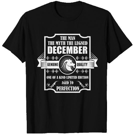 Capricorn Legend December T Shirts