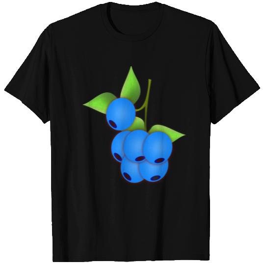 Blueberry Fruit Eat Food Eating T Shirts