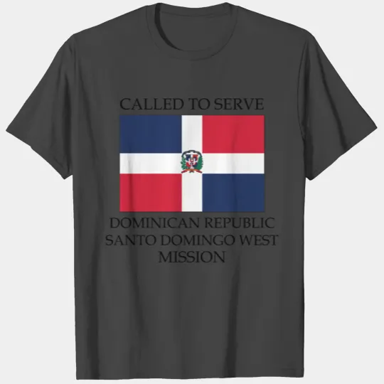 Dominican Republic Santo Domingo West LDS Mission T Shirts