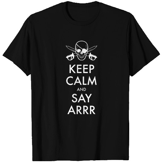 keep calm pirate T Shirts