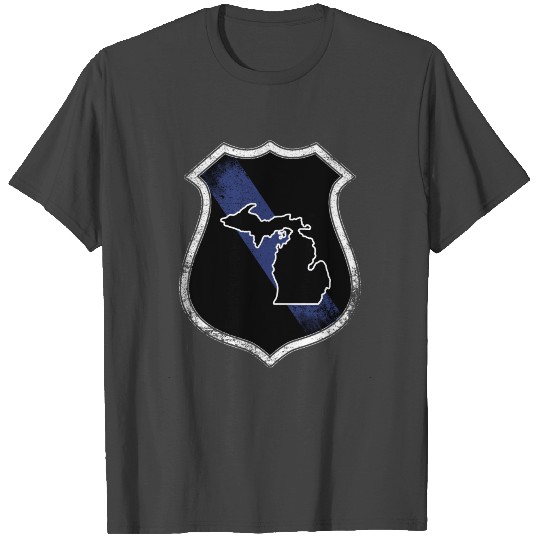 Michigan State Police MI State Police T Shirts