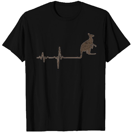 gift heartbeat kangaroo T Shirts