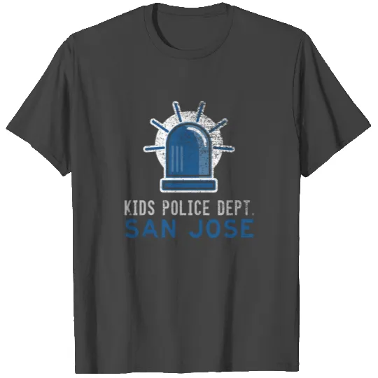 Future Police Officer Police Kids San Jose T Shirts