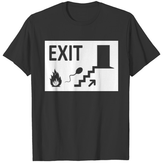 firexit wite T-shirt