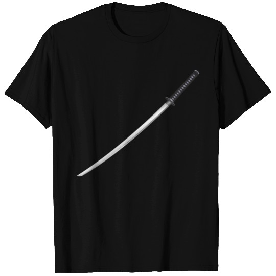 japanese katana sword samurai schwert japanisches T Shirts