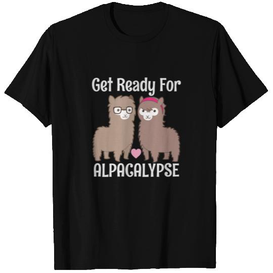 Get Ready For The Alpacalypse | Funny Alpaca T Shirts