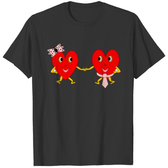 Valentine's Day gift love partnership T-shirt