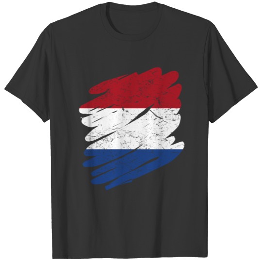 Pinsel Land Heimat Niederlande T-shirt